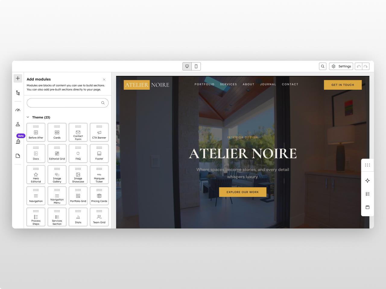 23 Modules, One Design System