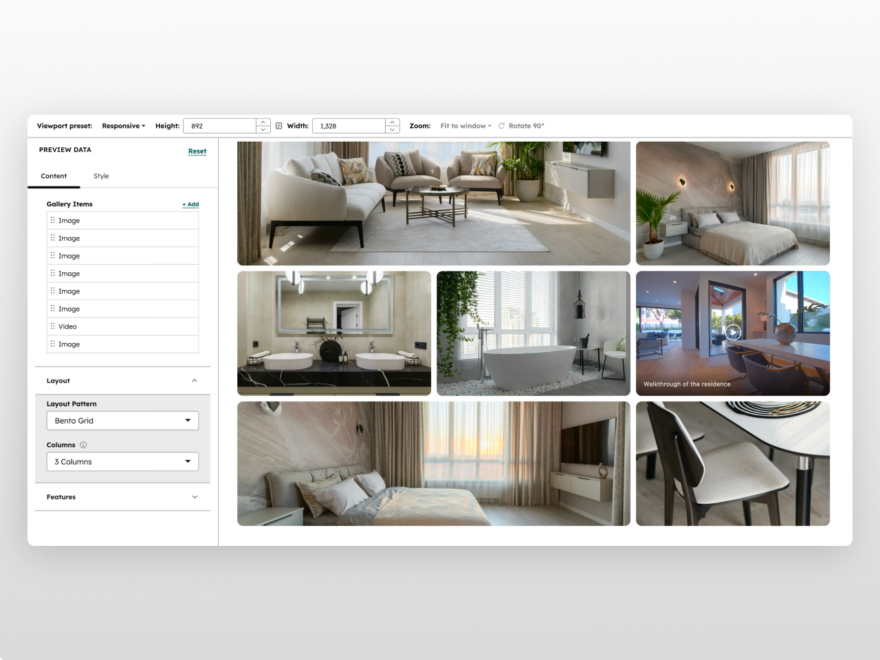 Built-in Lightbox with Video Support