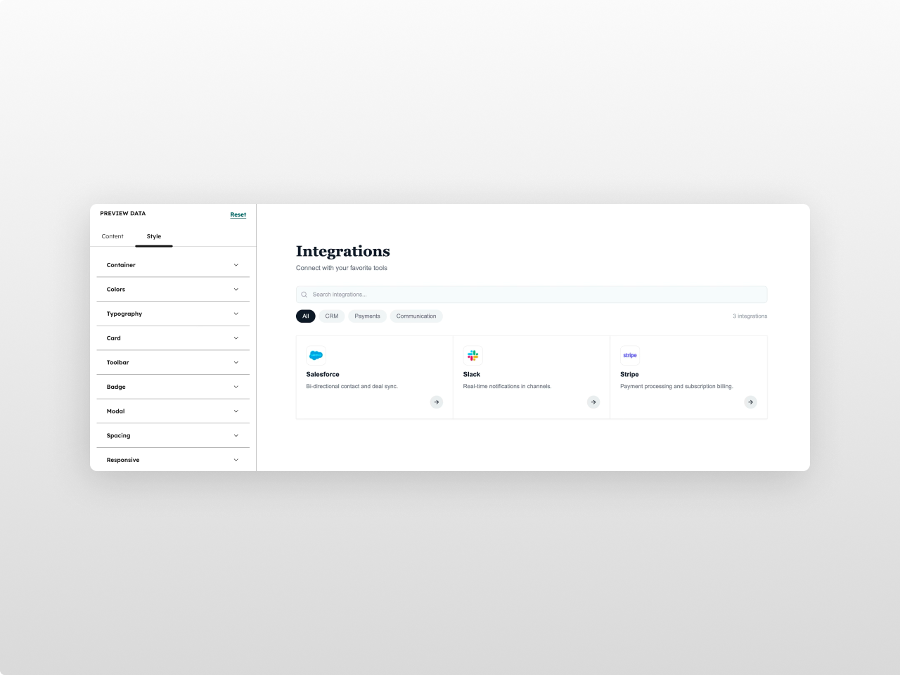 87 Style Fields, Nothing Hardcoded